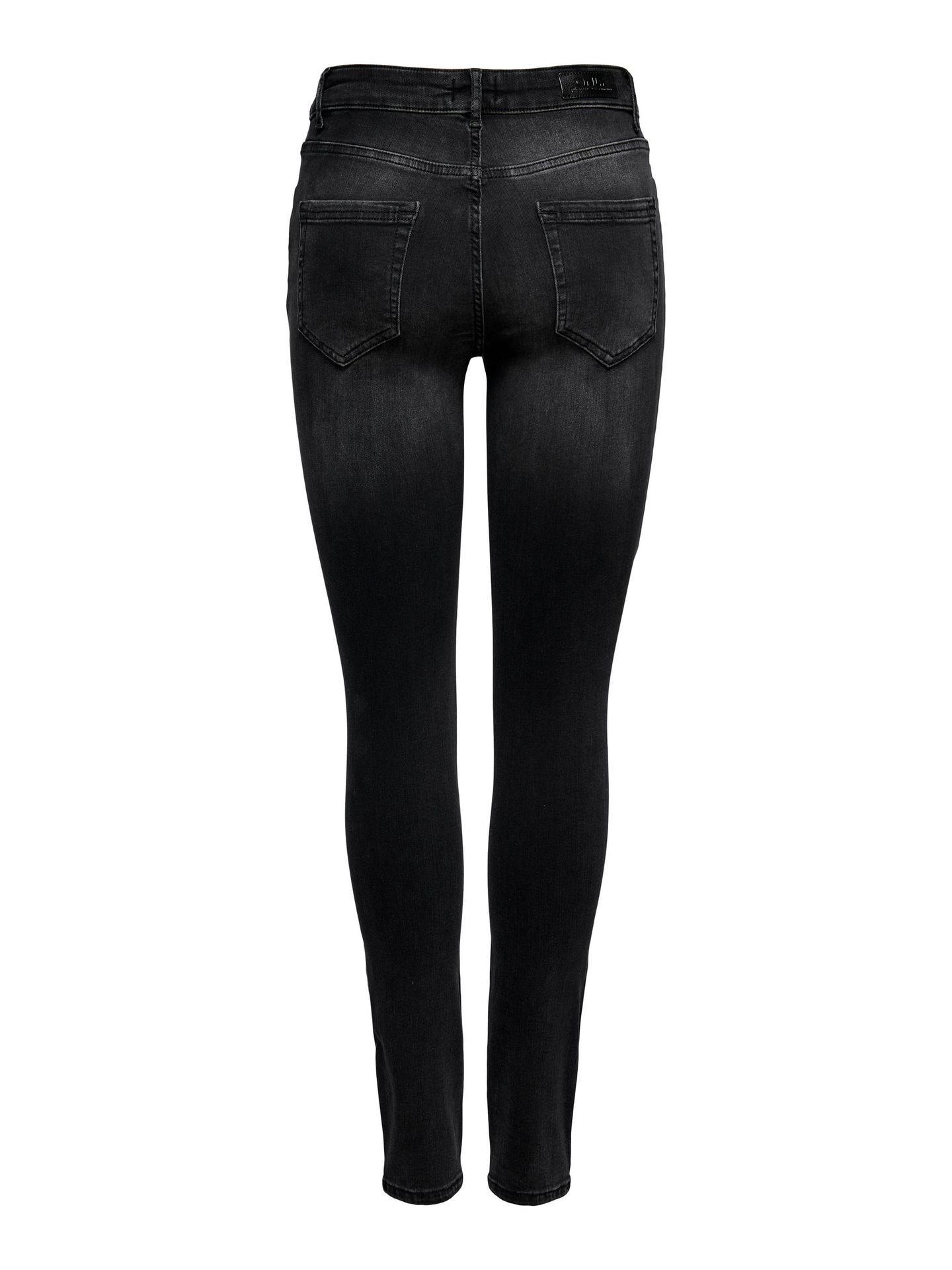 Only ONLBLUSH LIFE MID SK DNM REA1099 NO - Black Denim/ Black Denim/REA1099 2900127024065