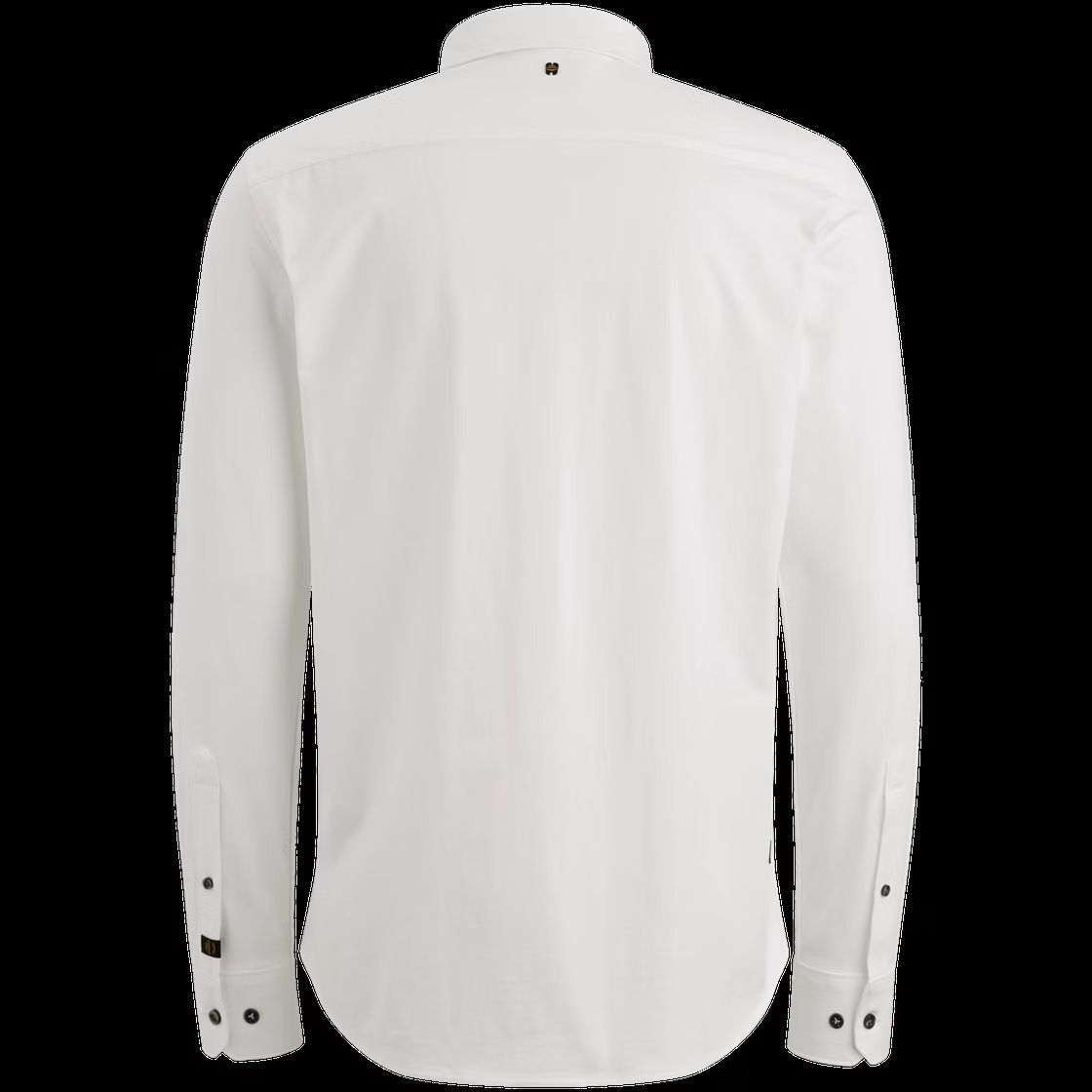 Pme Legend LONG SLEEVE SHIRT Satin Jersey Bright White 2900156403022