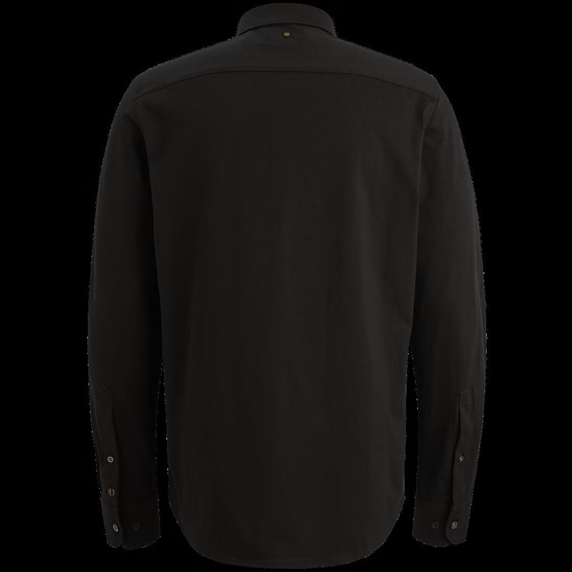 Pme Legend LONG SLEEVE SHIRT Satin Jersey Black 2900156404029