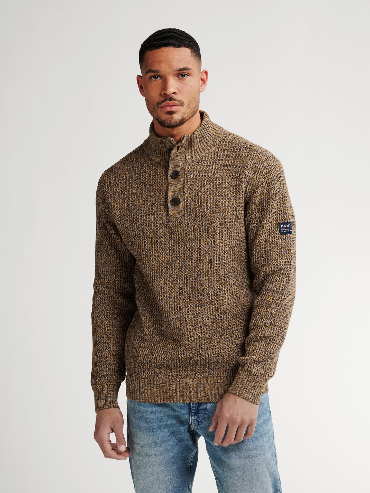 Petrol Industries Men Knitwear Collar 1109 sunflower 00114847-EKA26002700000176