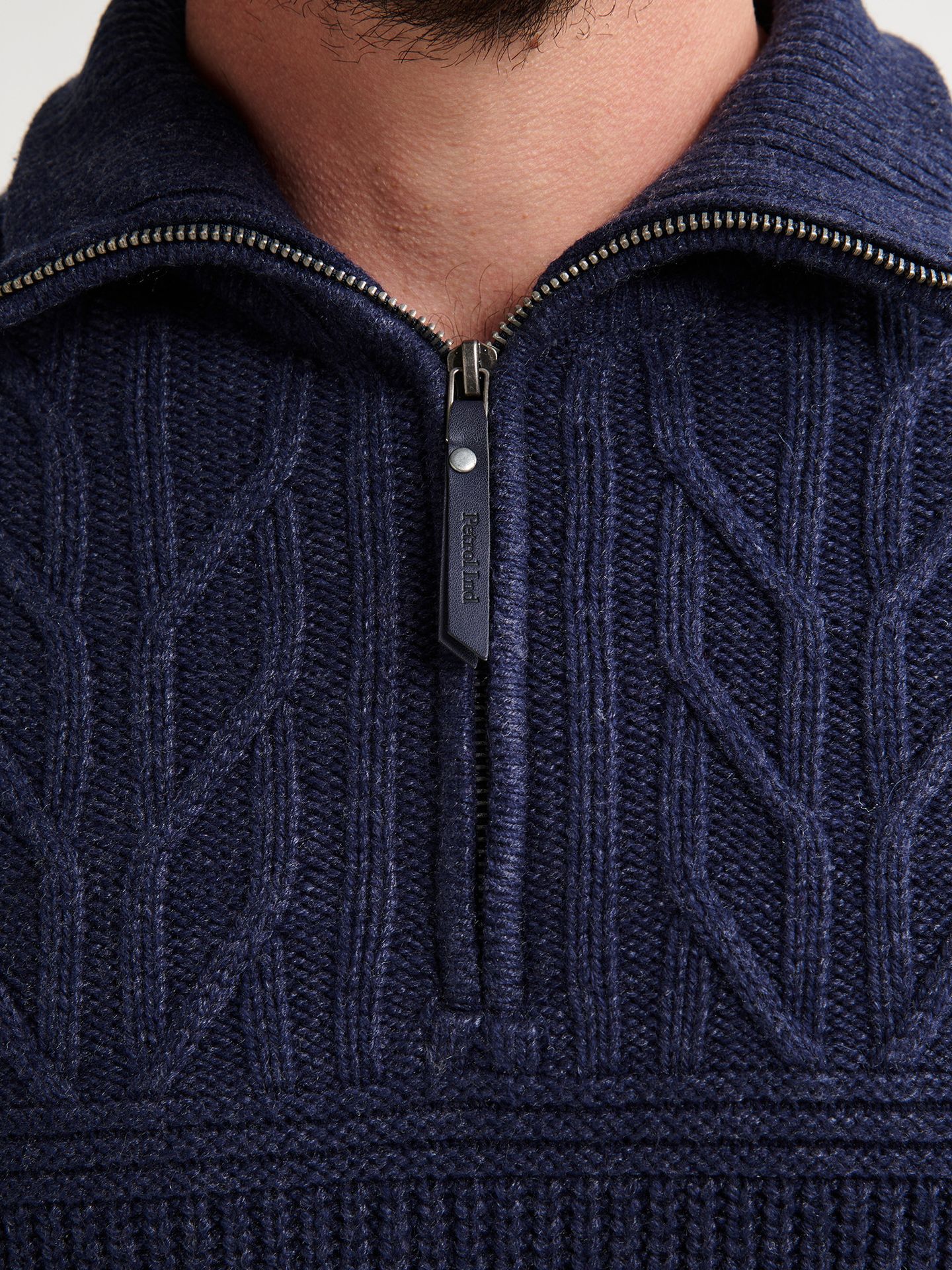 Petrol Industries Men Knitwear Collar 5090 deep capri 2900159605041