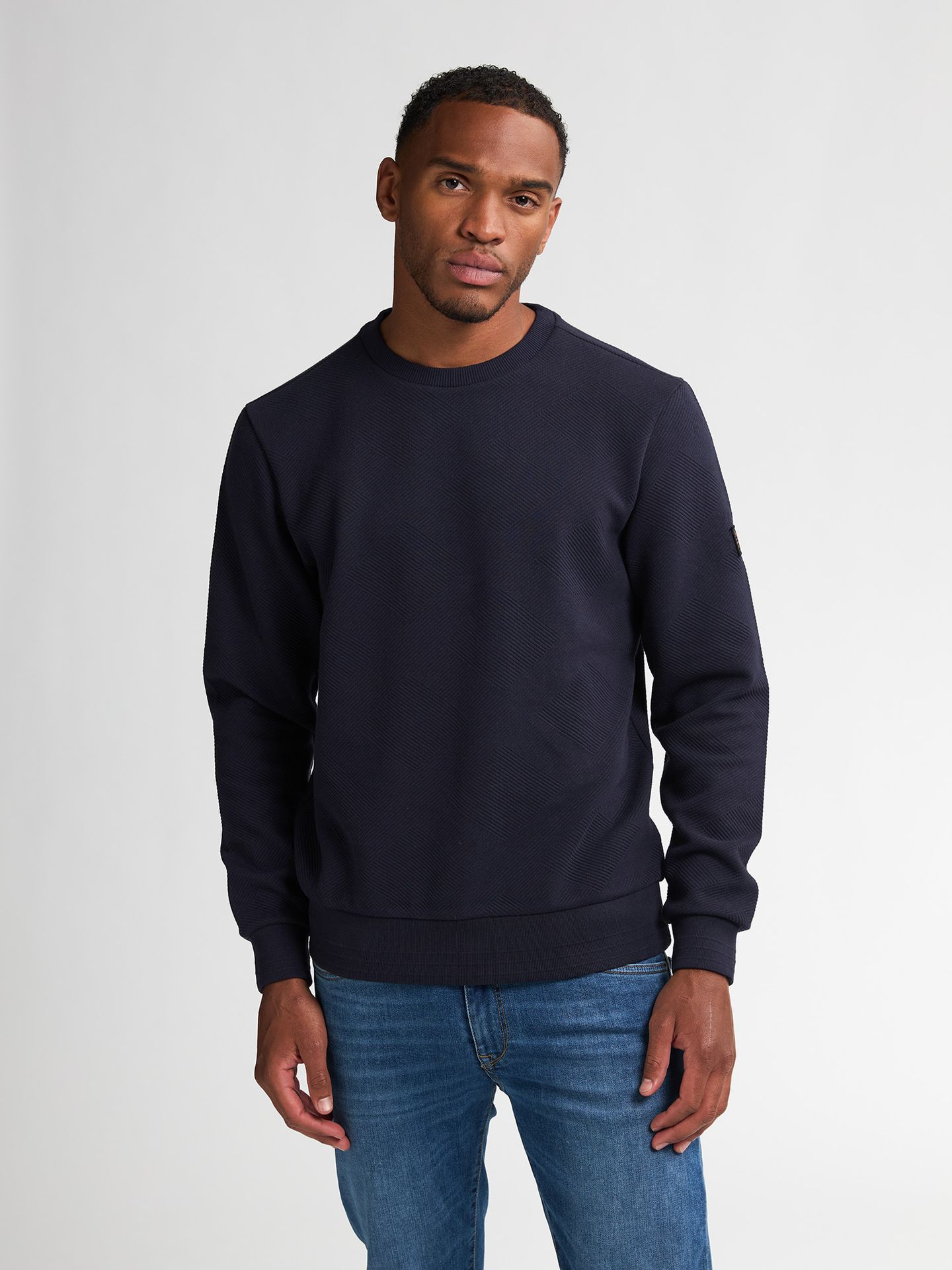 Petrol Industries Men Sweater Round Neck 5092 royal navy 00114248-EKA26002700000164