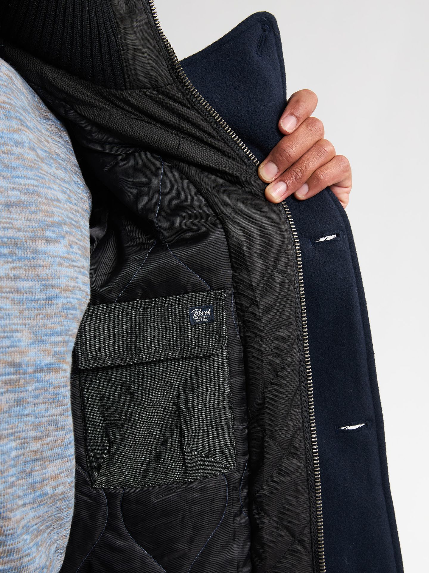 Petrol Industries Men Jacket Wool 5120 sky captain 2900160408075