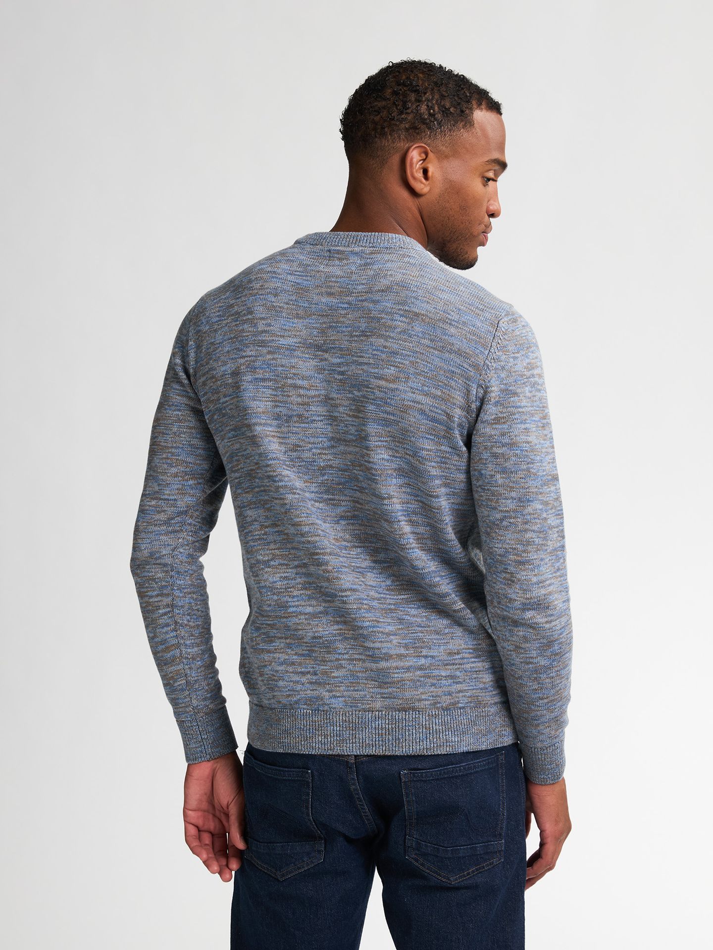 Petrol Industries Men Knitwear Round Neck Basic 5190 indie blue 2900159583073