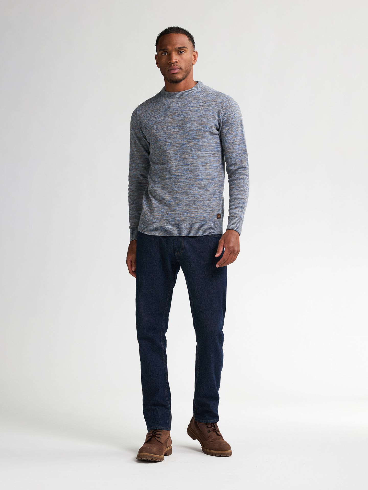 Petrol Industries Men Knitwear Round Neck Basic 5190 indie blue 2900159583073