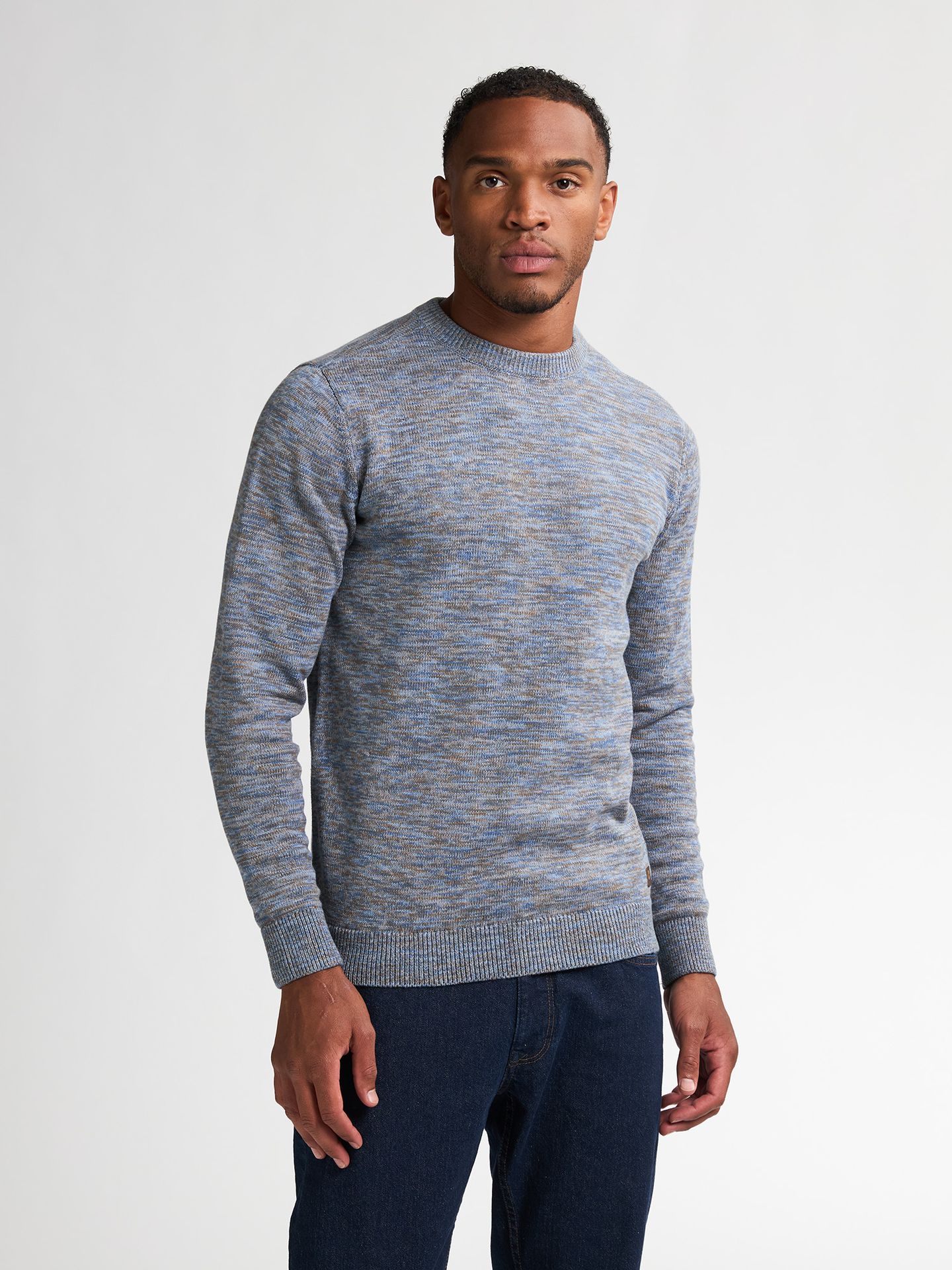 Petrol Industries Men Knitwear Round Neck Basic 5190 indie blue 00114846-EKA26002700000175