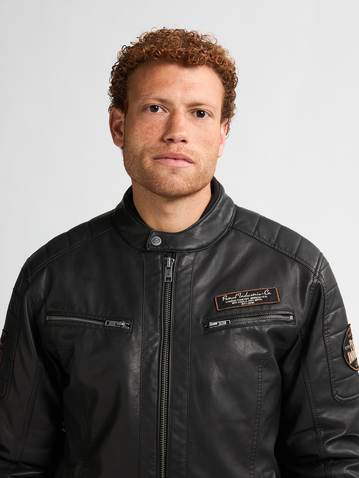 Petrol Industries Men Jacket PU 9111 deep black 2900159373049