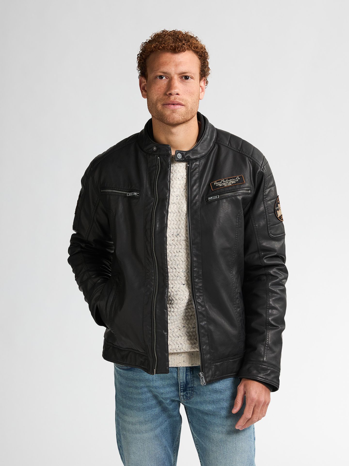 Petrol Industries Men Jacket PU 9111 deep black 00114697-EKA26002700000166