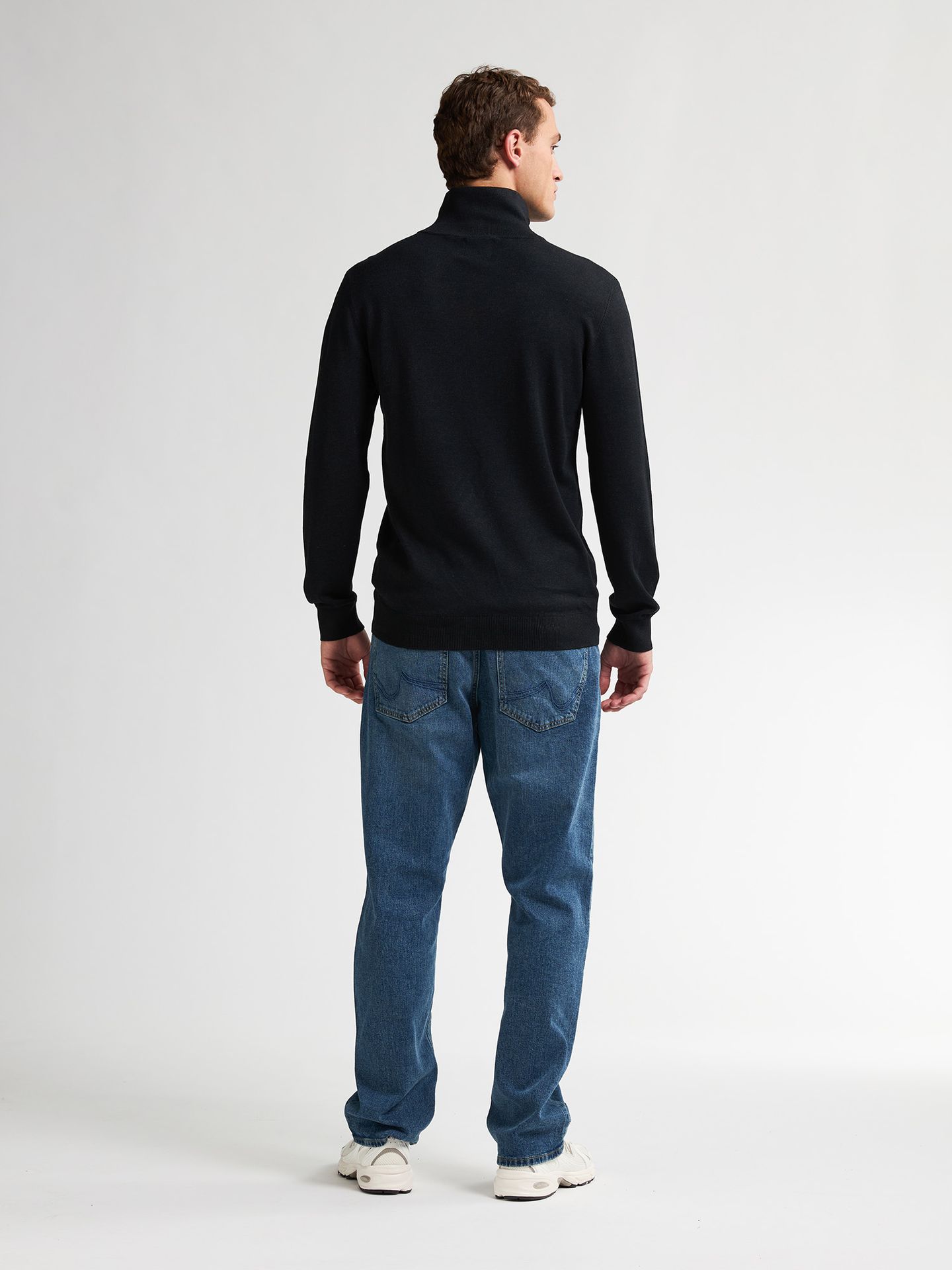 Petrol Industries Men Knitwear Collar Basic 9111 deep black 2900158770047