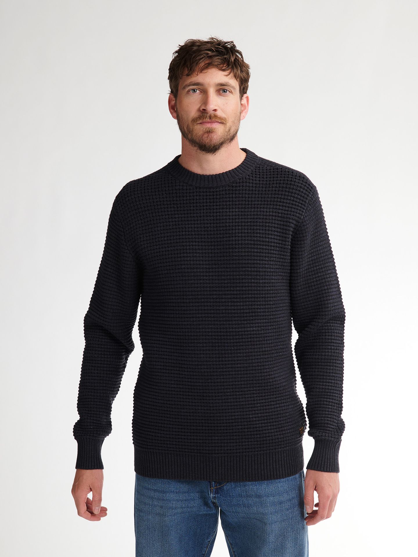 Petrol Industries Men Knitwear Round Neck Basic 9111 deep black 00114842-EKA26002700000166