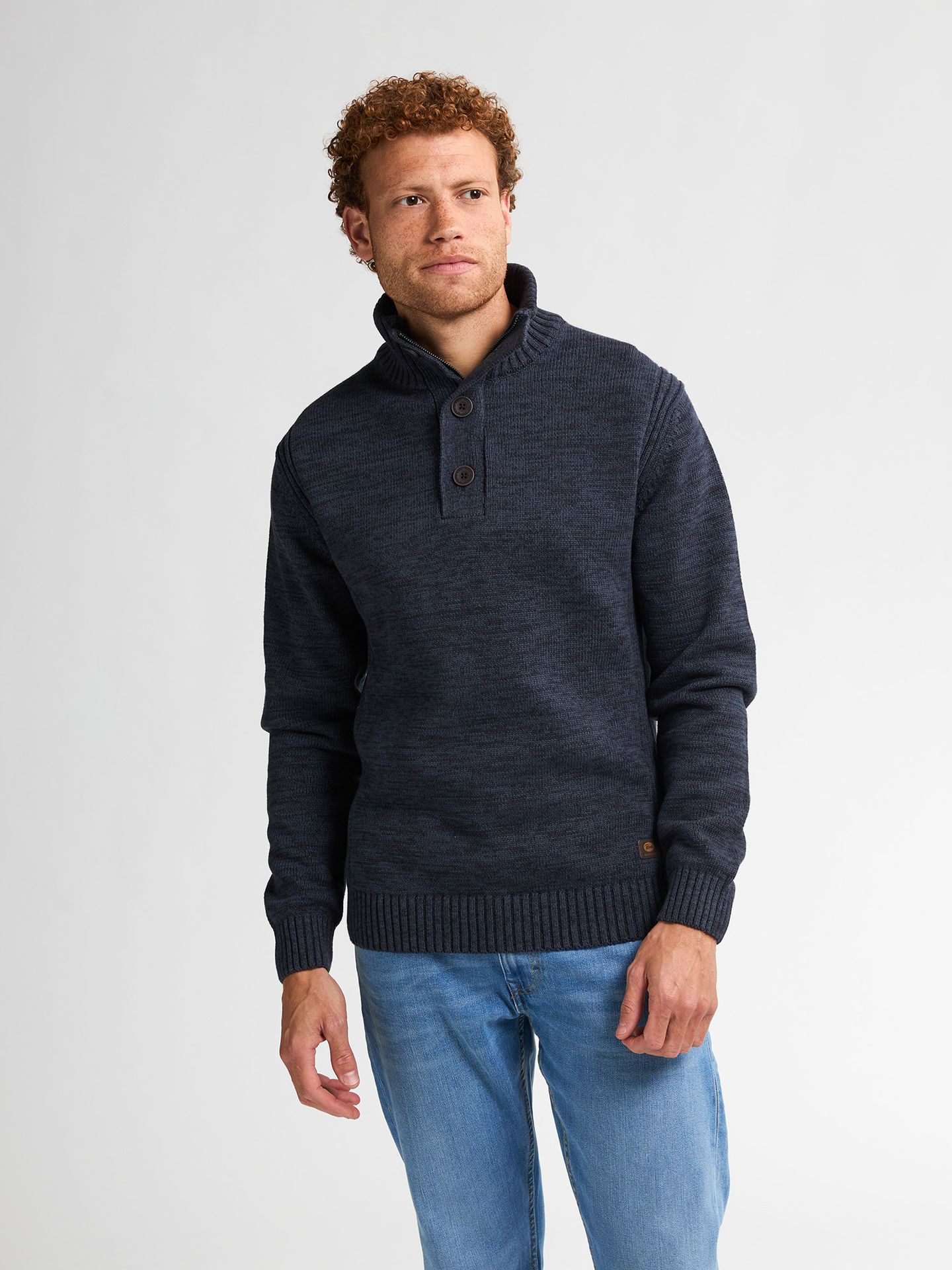 Petrol Industries Men Knitwear Collar 5092 royal navy 00114879-EKA26002700000164