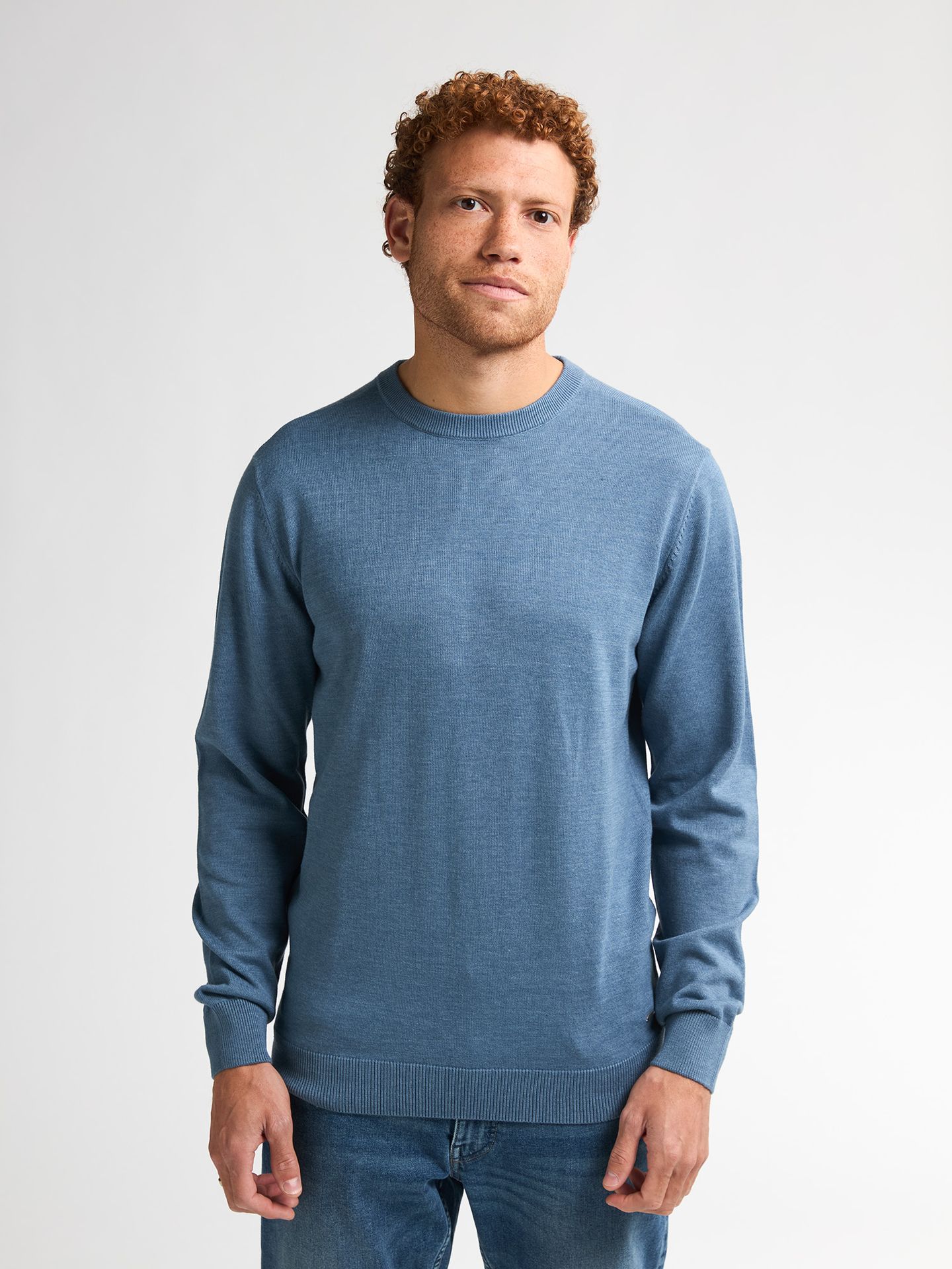 Petrol Industries Men Knitwear Round Neck Basic 5183 light shadow 00114373-EKA26002700000130