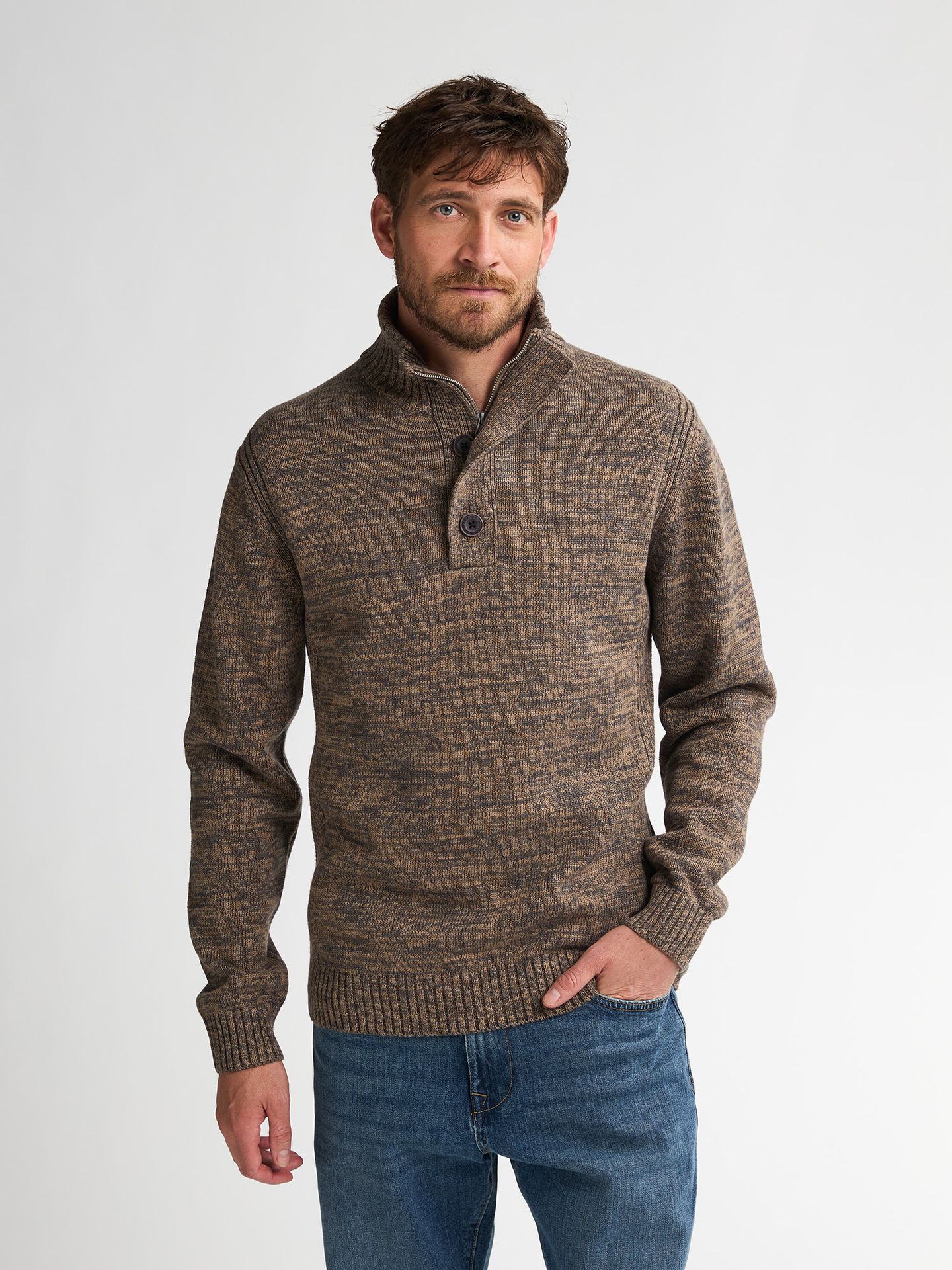 Petrol Industries Men Knitwear Collar 7140 oak 00114879-EKA26002700000128