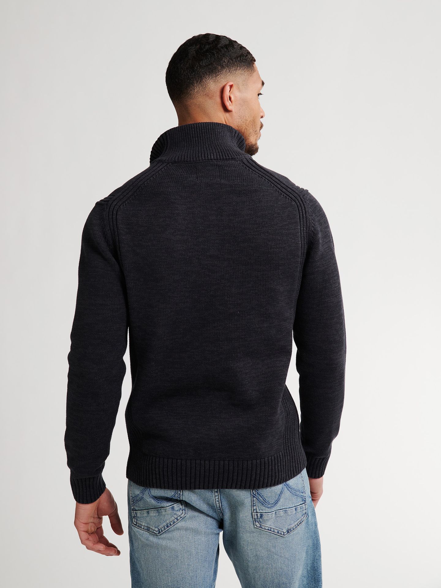 Petrol Industries Men Knitwear Collar 9111 deep black 2900159642084