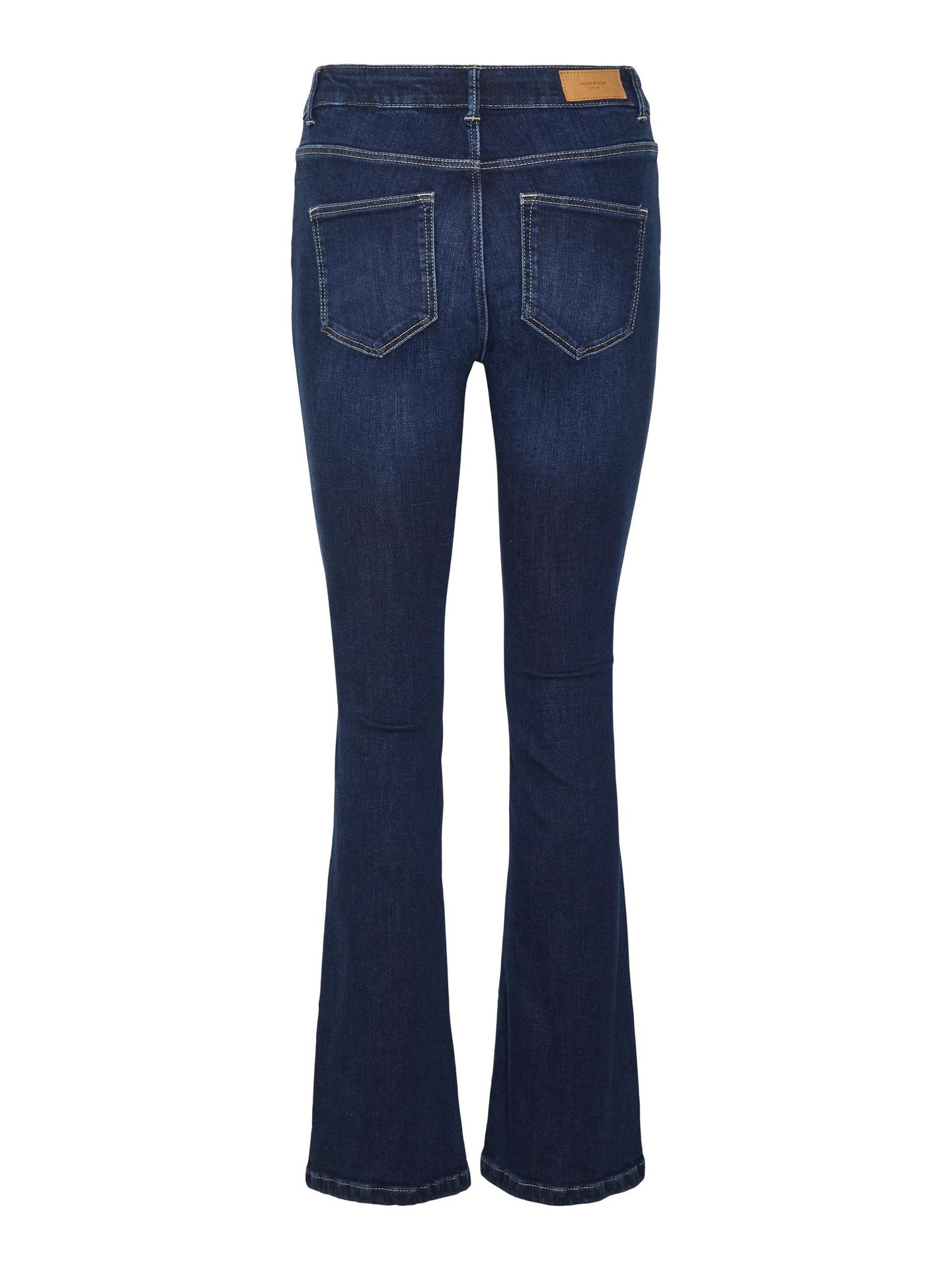 Vero Moda VMPEACHY MR FLARED J VI3262 - Dark Blue Denim Dark Blue Denim 2900129083046