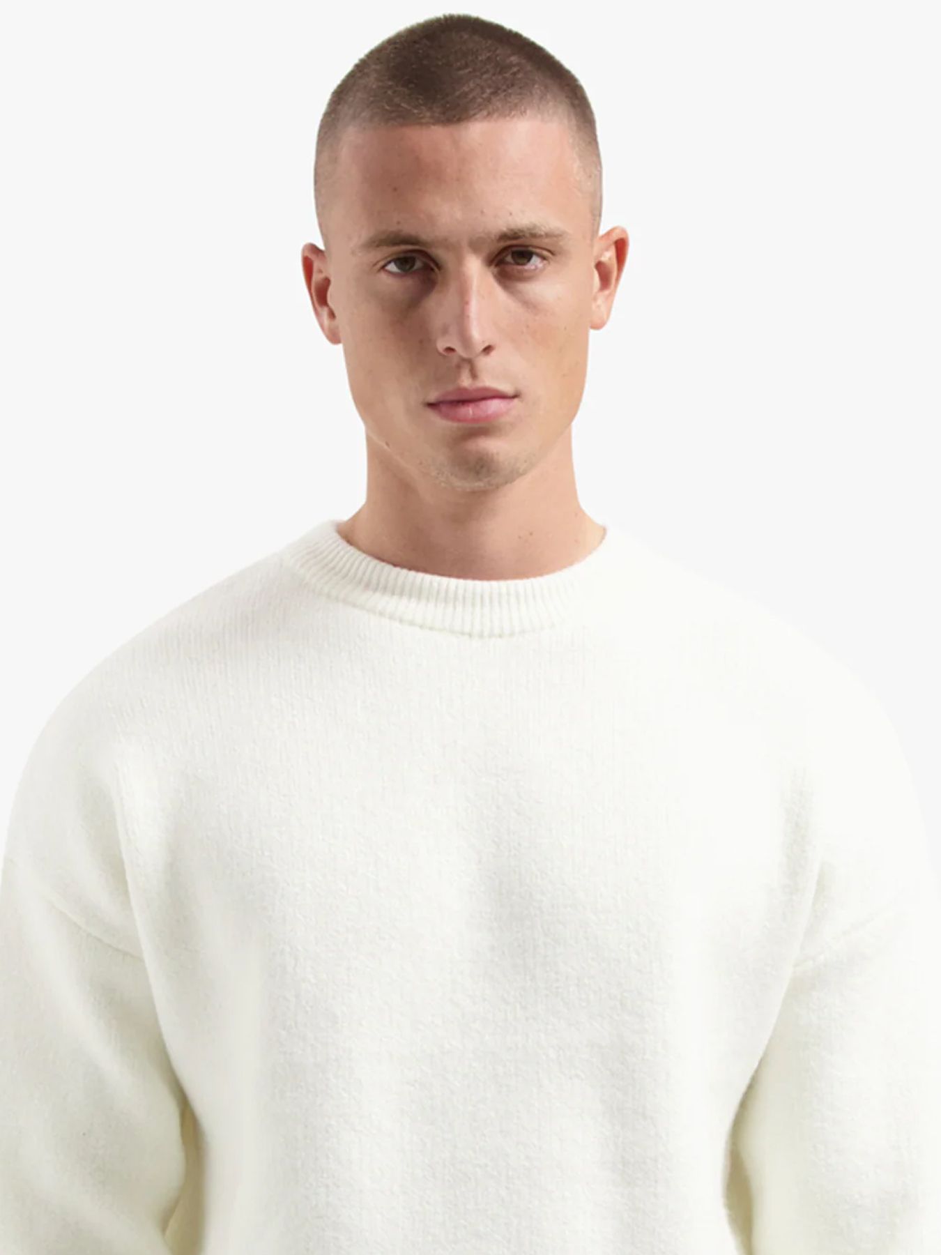 Croyez Gallery knit sweater off white 2900160442048