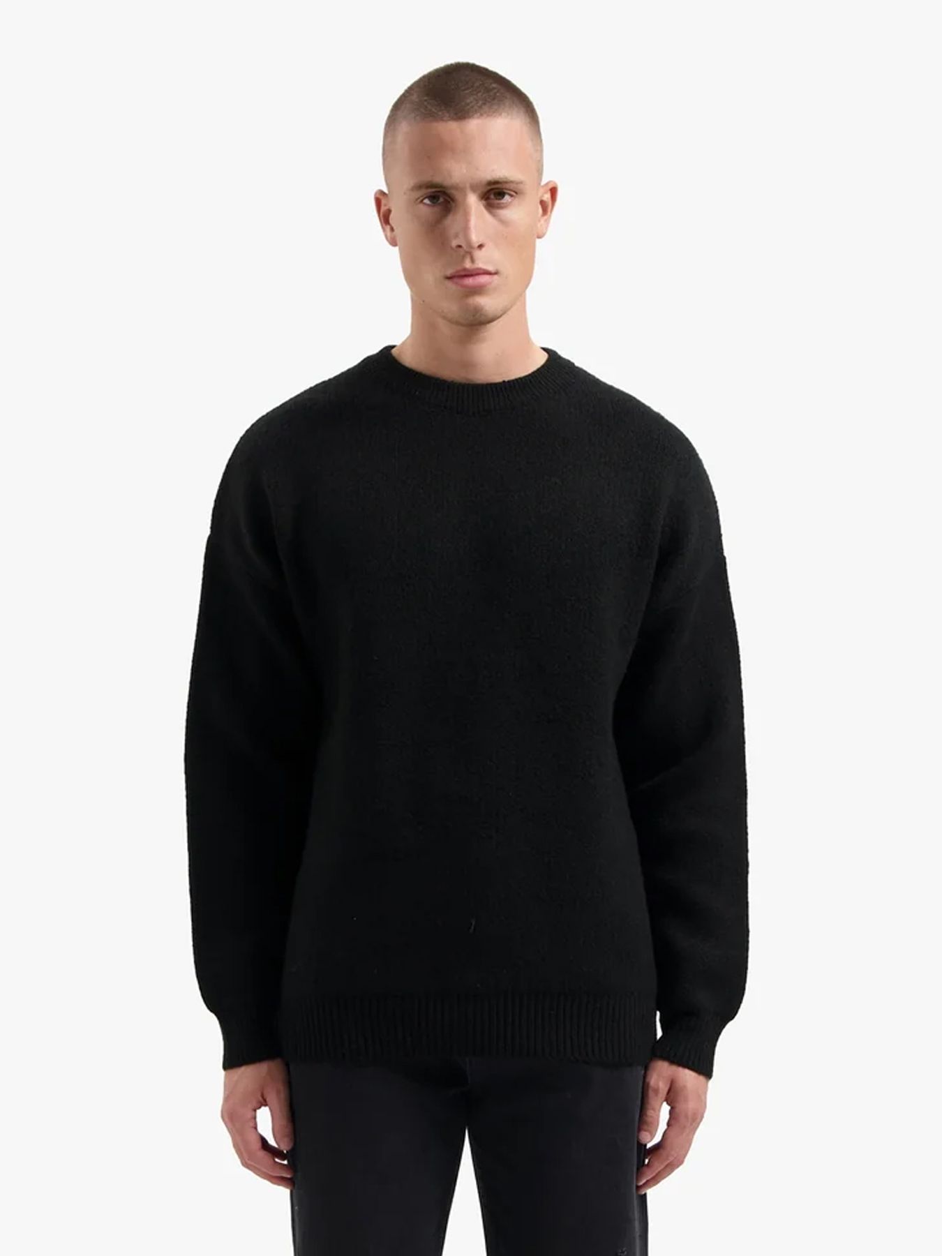 Croyez Gallery knit sweater Black 2900160443069