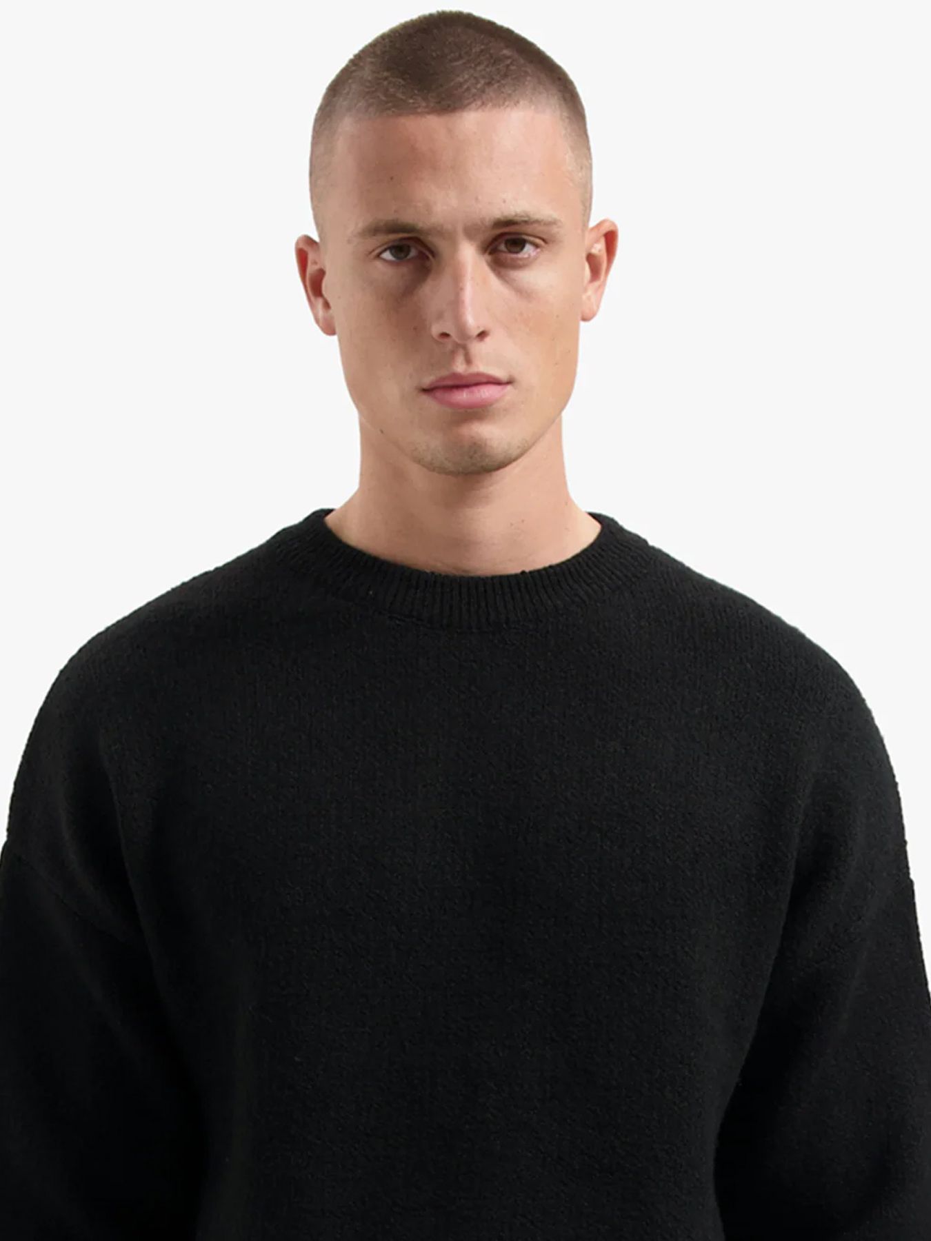 Croyez Gallery knit sweater Black 2900160443069