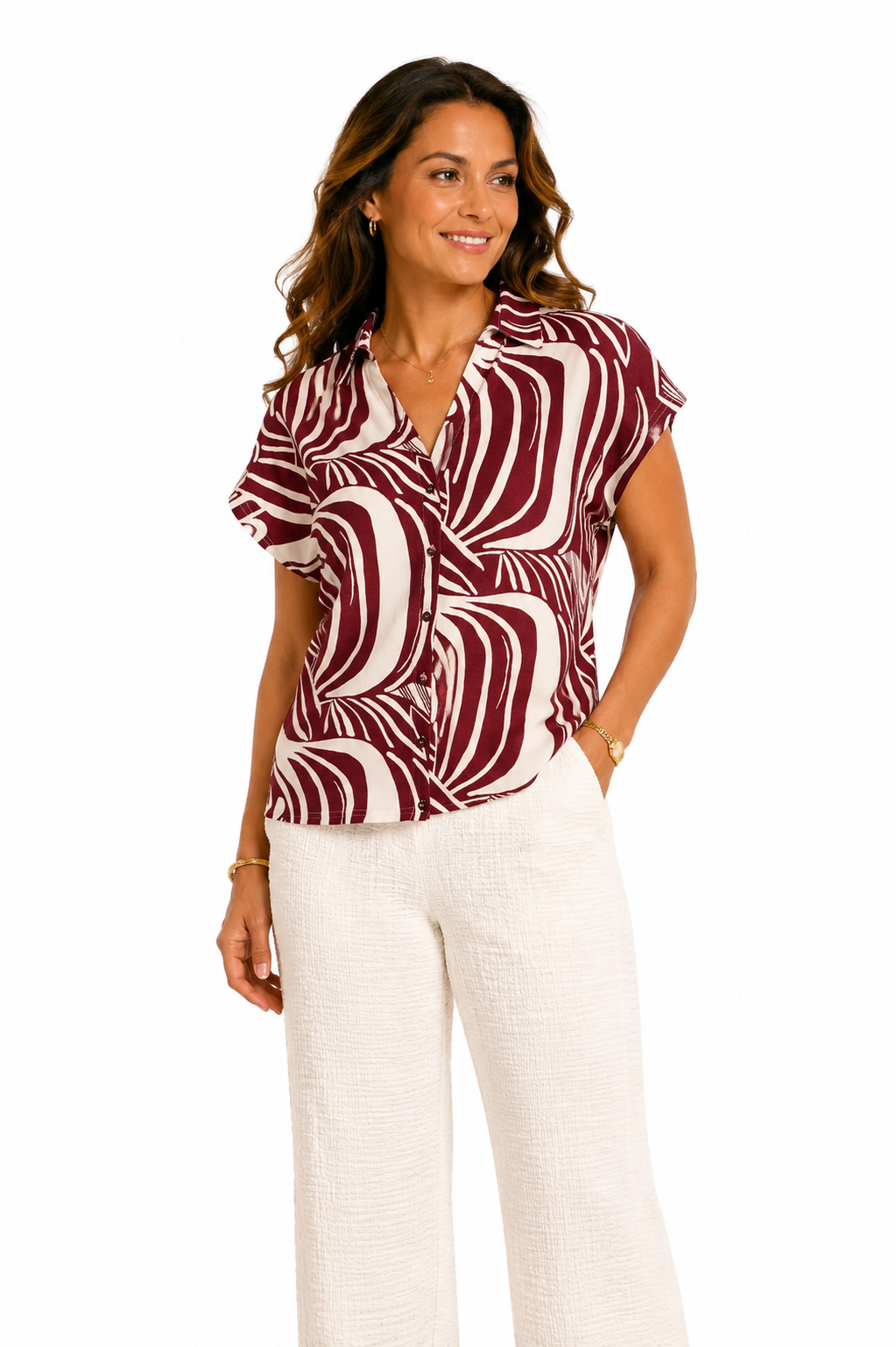 &Co Woman VALETTA WEAVE 64085 lc-claret multi 2900167367061