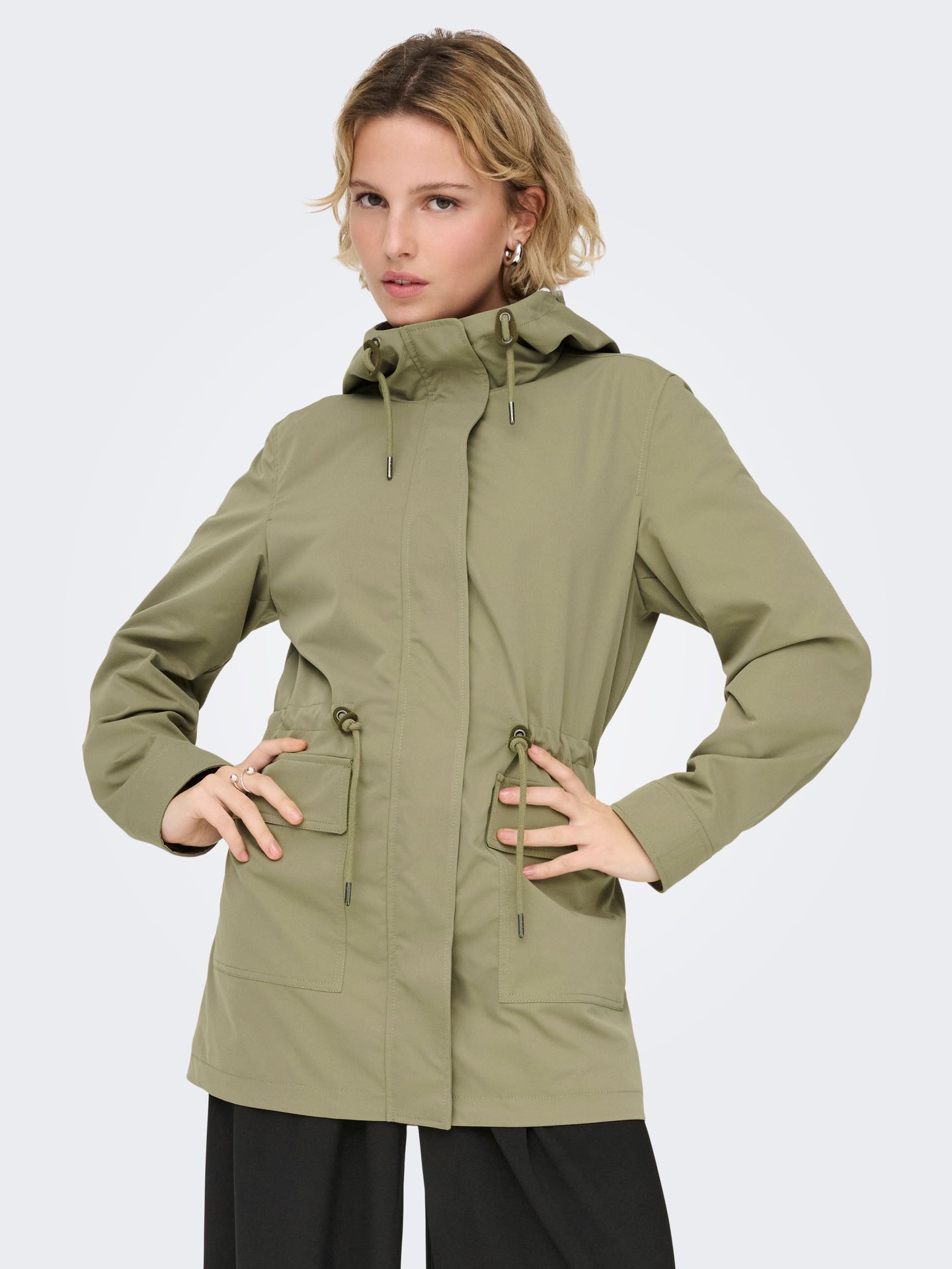 ONLY Damen Übergangs-Jacke OnlLorca Canvas ONLY Damen Übergangs-Jacke OnlLorca Canvas