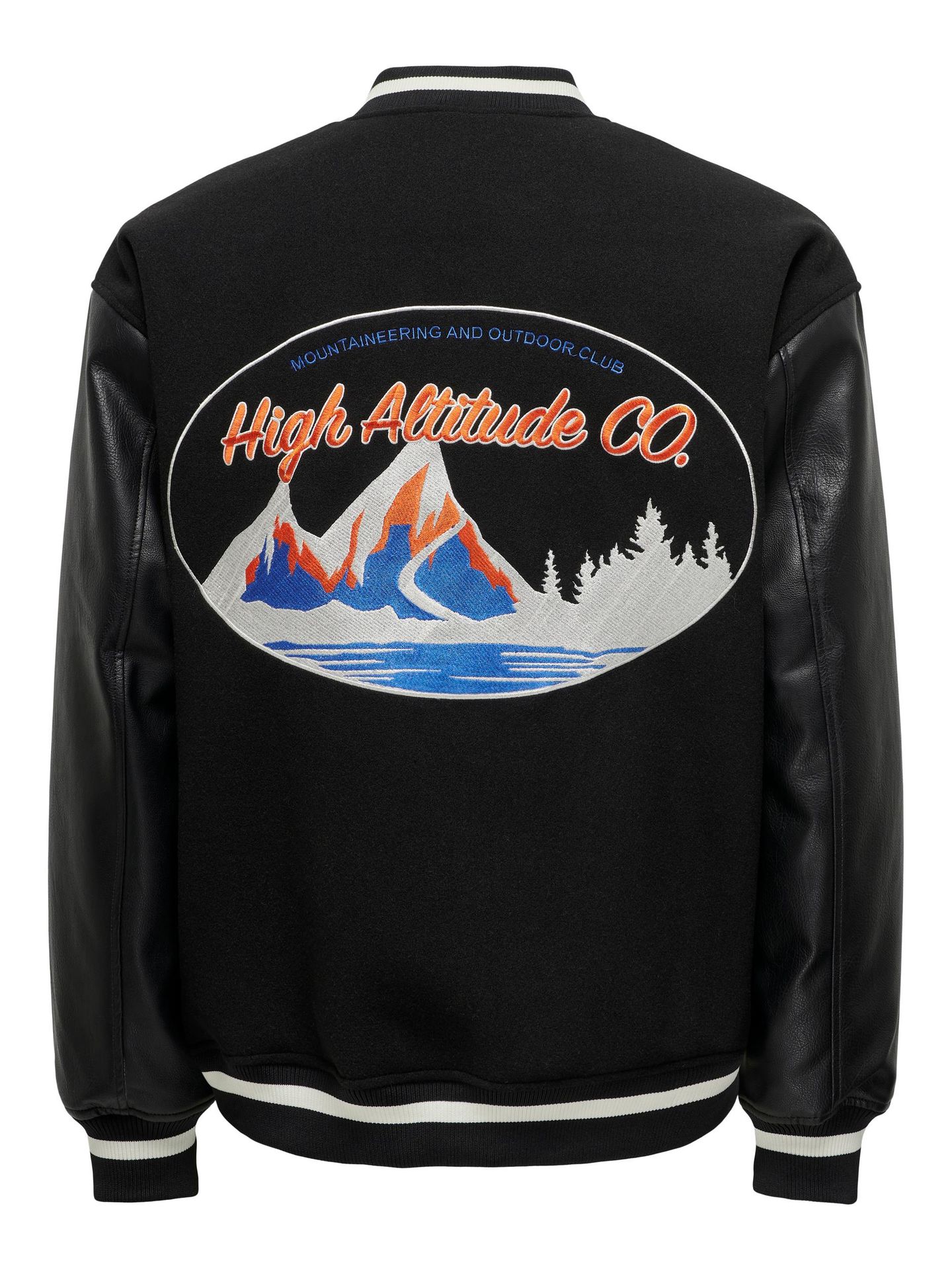 Only & Sons ONSBARRY VARSITY JACKET OTW Cilantro/EMBROIDERY 2900141908020